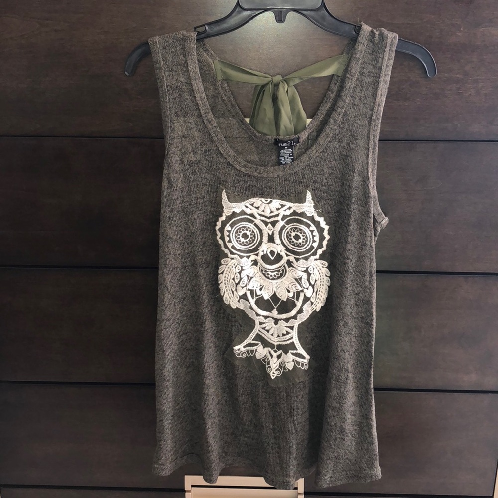 Rue 21 | Olive green tank top